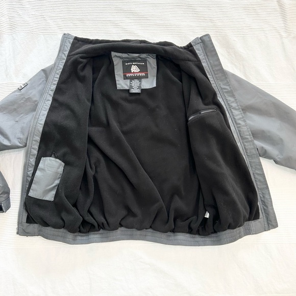 Men's Grey Waterproof Misty Mountain Technical Performance Outerwear Jacket - Picture 12 of 14